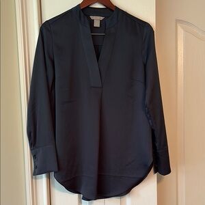 Women's green tunic blouse